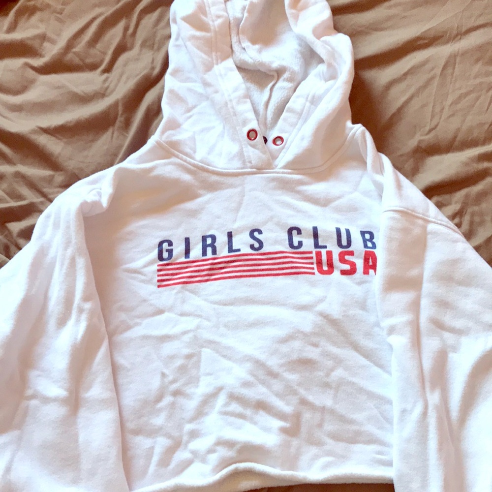 Cropped hoodie